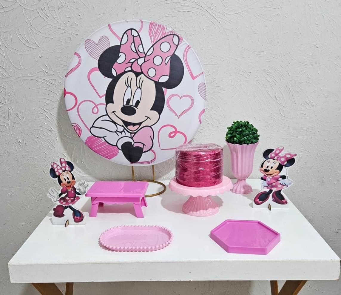 Minnie Rosa Mini Kit - Ph Pegue e Monte