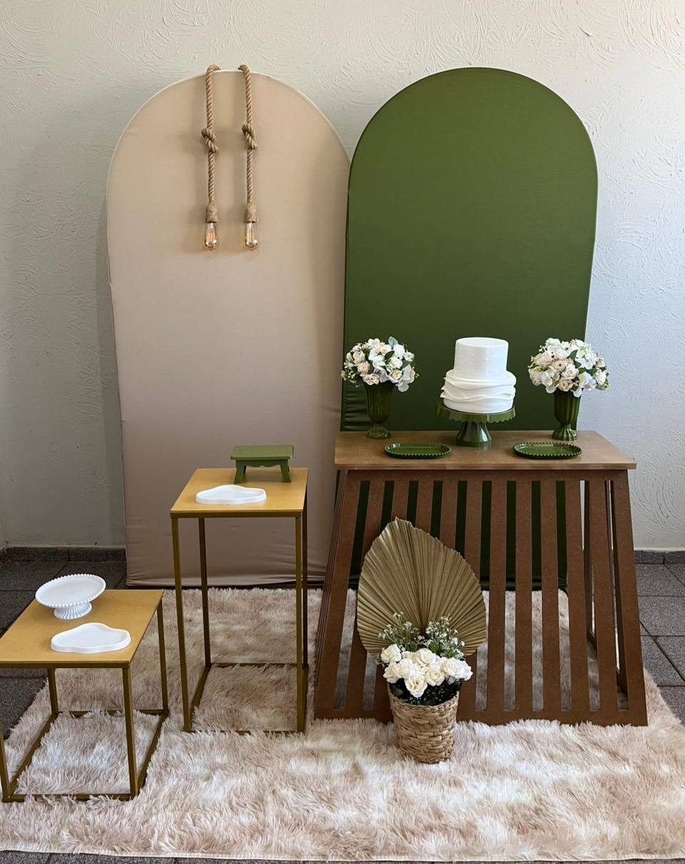 Decoração Verde Oliva Rustica - Ph Pegue e Monte