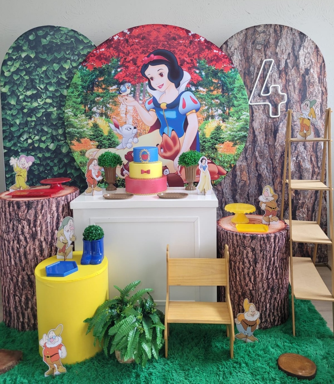 Decoração Branca de Neve - Ph Pegue e Monte