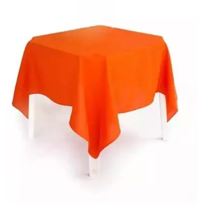 Toalha de Mesa Laranja 1,20M - Ph Pegue e Monte