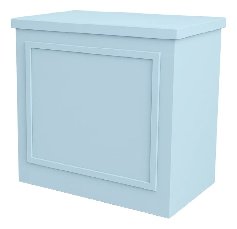 Mesa Boiserie M Azul Bebe - Ph Pegue e Monte