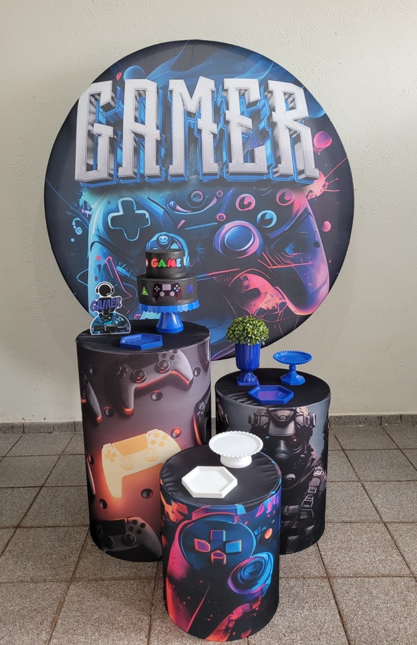 Gamer Kit Prata  - Ph Pegue e Monte