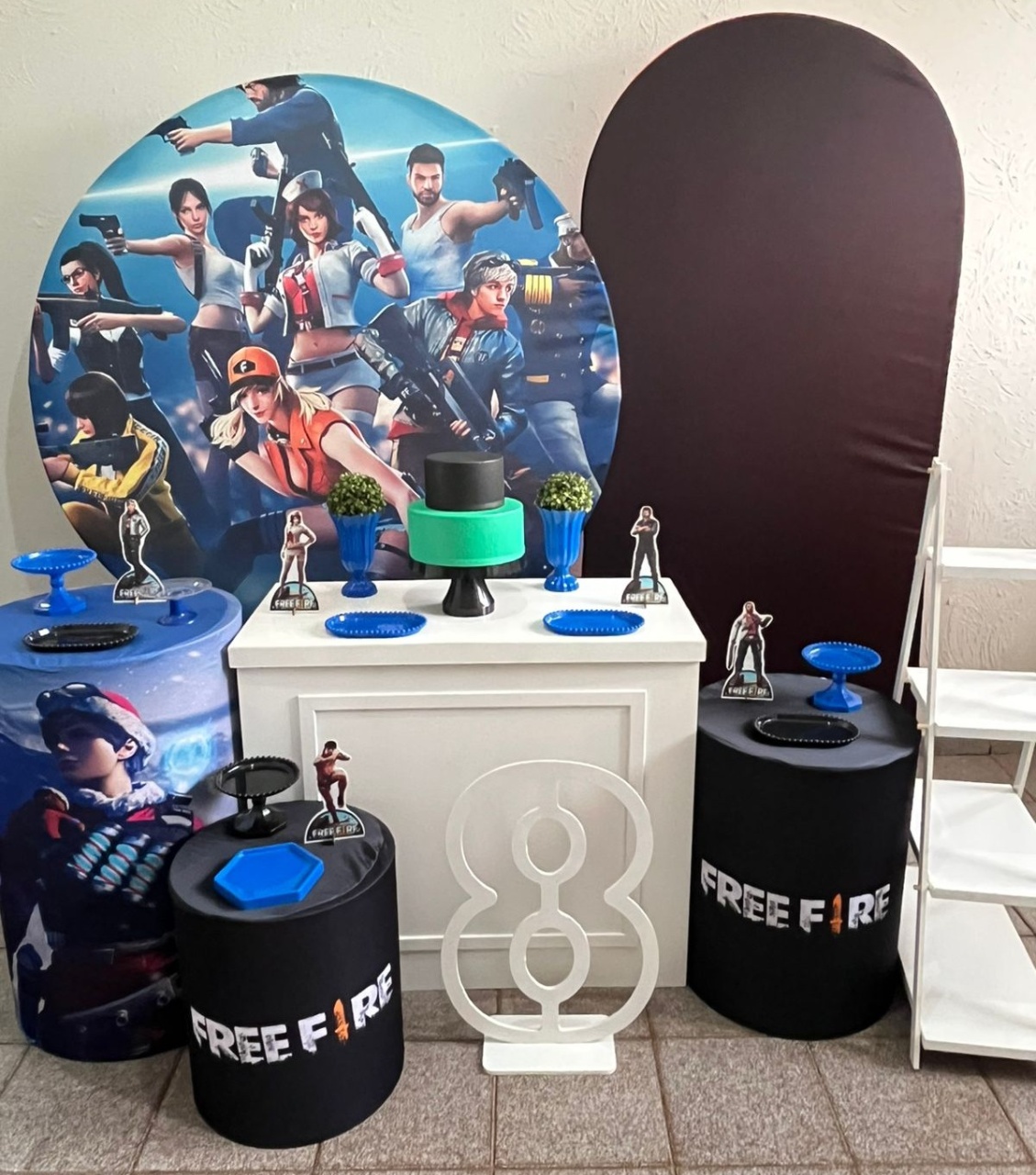 Free Fire Kit Diamante - Ph Pegue e Monte
