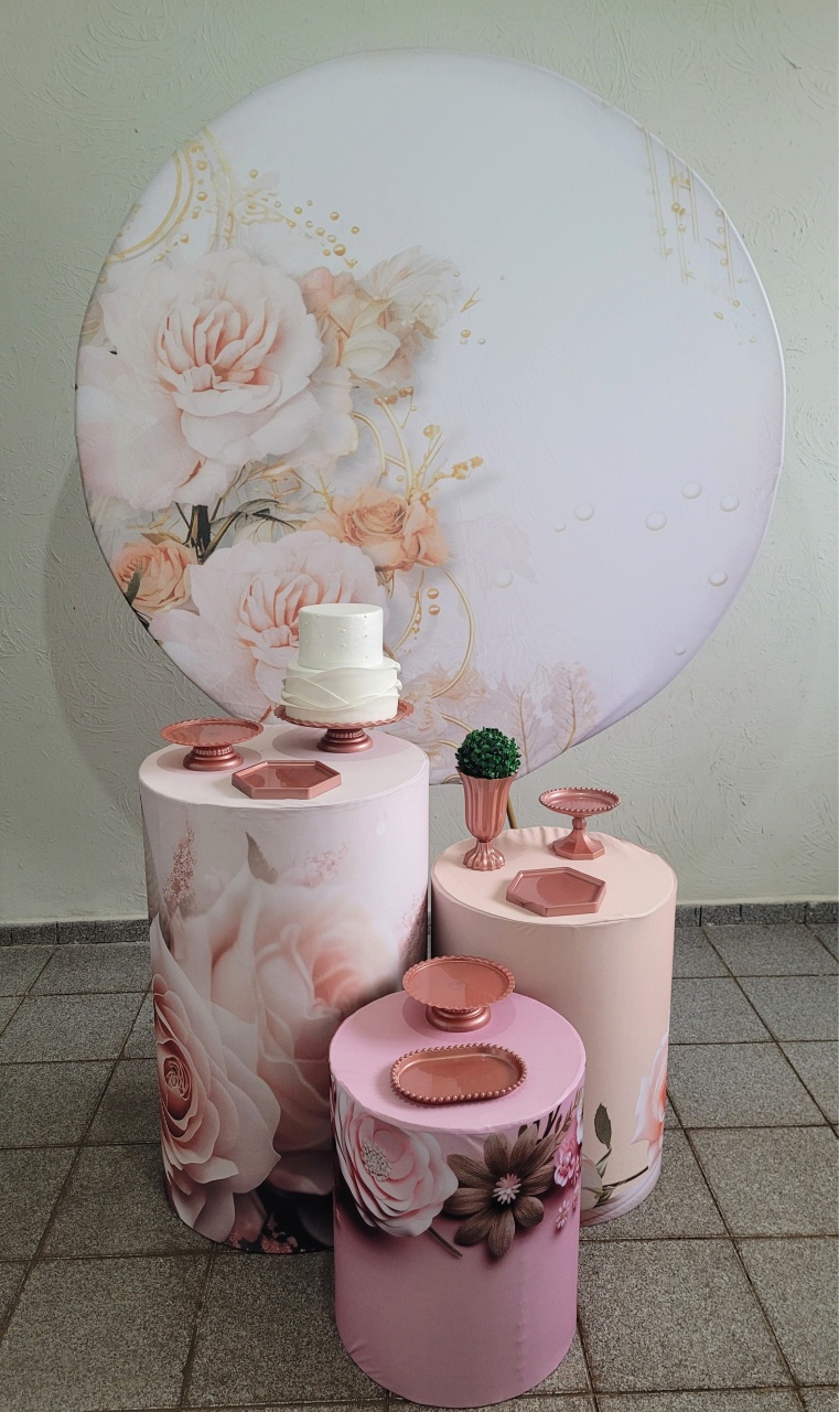 Floral Rose Kit Prata  - Ph Pegue e Monte