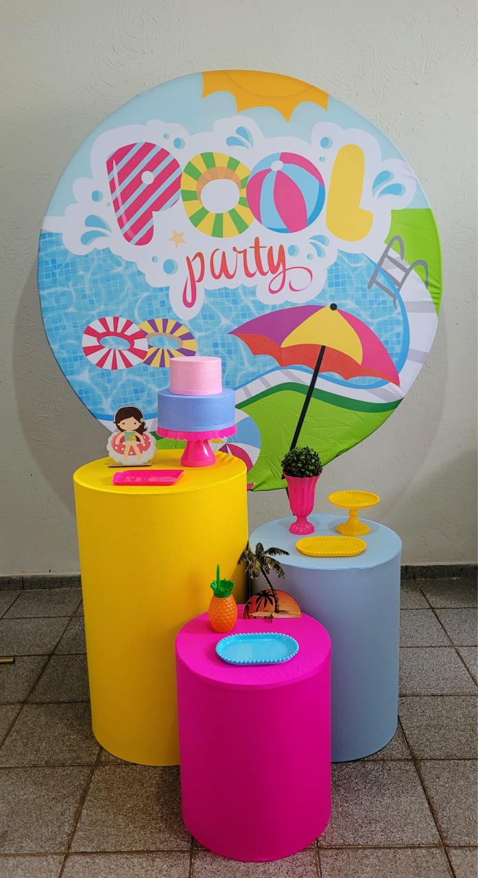Pool Party Kit Prata  - Ph Pegue e Monte