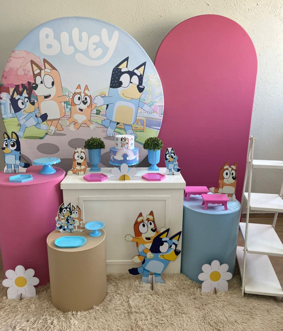 Decoração Bluey Menina - Ph Pegue e Monte
