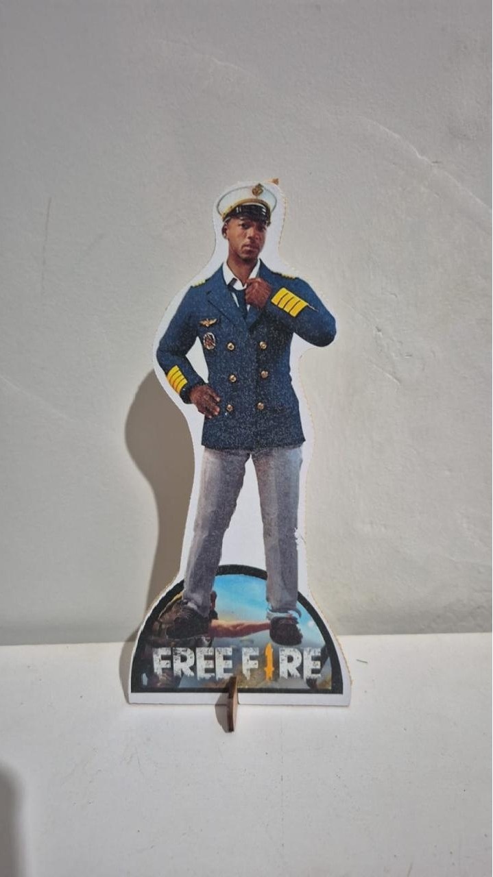Display Free Fire 7 - Ph Pegue e Monte