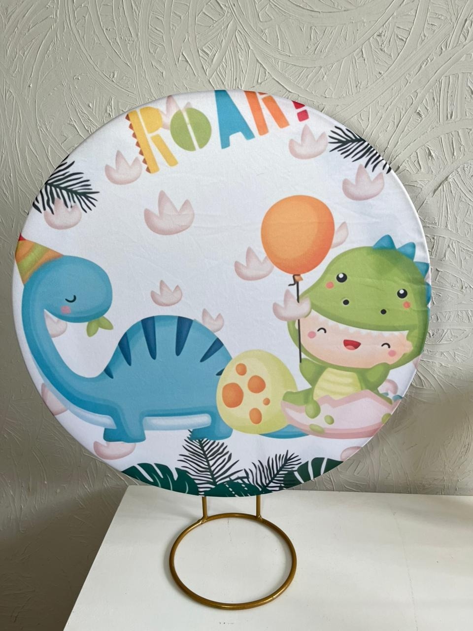 Capa Mini Painel 50X50 - Dino Baby - Ph Pegue e Monte