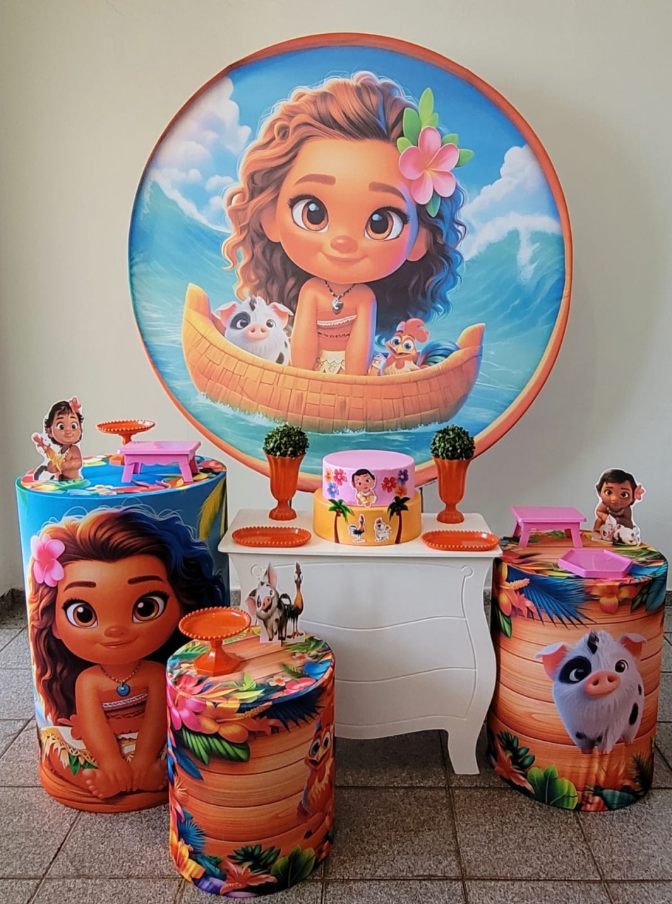Moana Baby Kit Ouro  - Ph Pegue e Monte