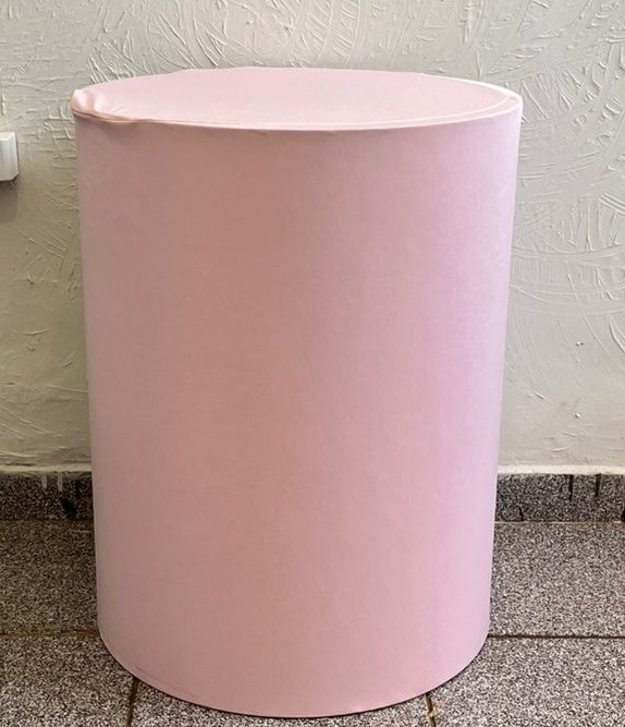 Capa Cilindro M Rosa Bebê 1 - Ph Pegue e Monte