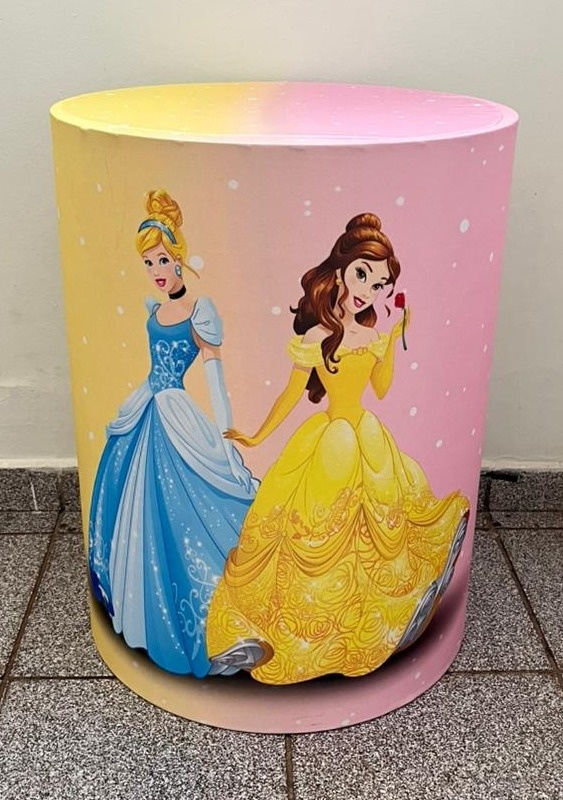  Capa Cilindro M Princesas - Ph Pegue e Monte