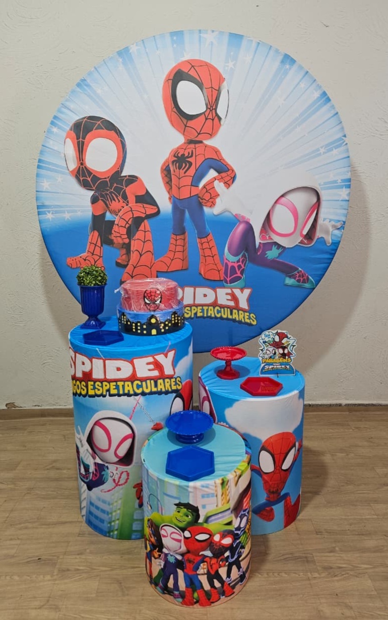 Spidey E Seus Amigos Kit Prata - Ph Pegue e Monte