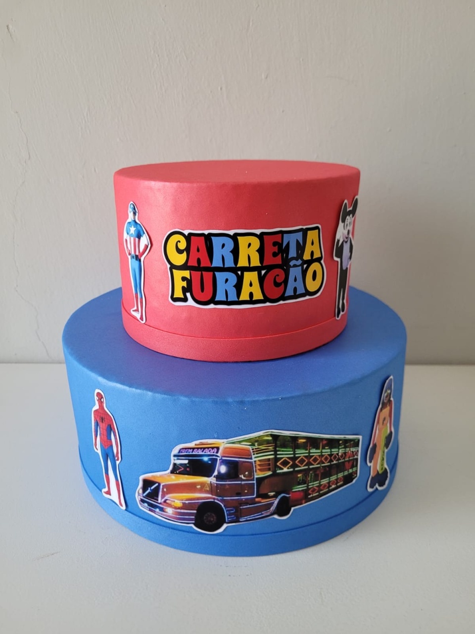 Bolo Carreta Furacão - Ph Pegue e Monte