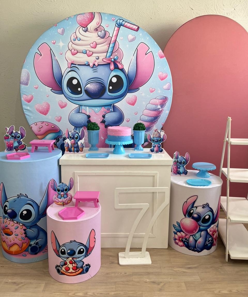 Stitch Sorvete Kit Diamante - Ph Pegue e Monte