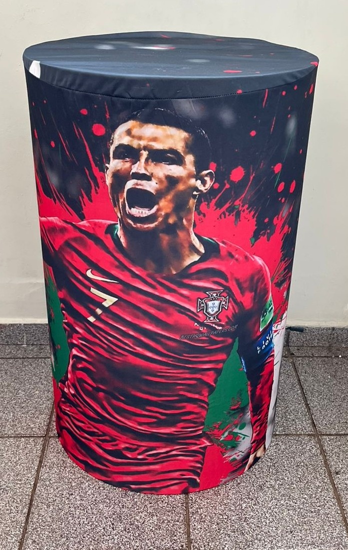 Capa Cilindro G Cristiano Ronaldo - Ph Pegue e Monte