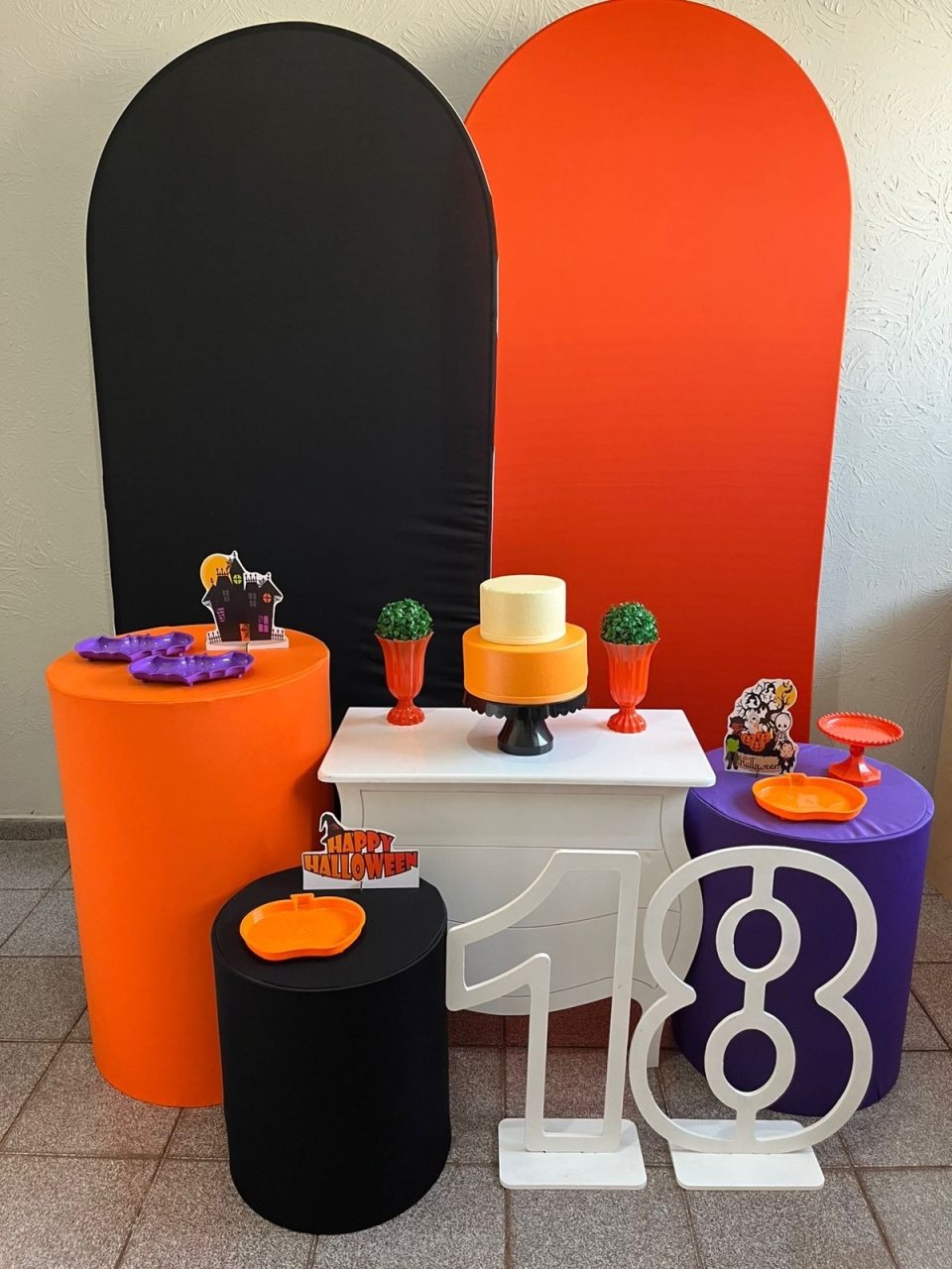 Decoração Halloween  - Ph Pegue e Monte