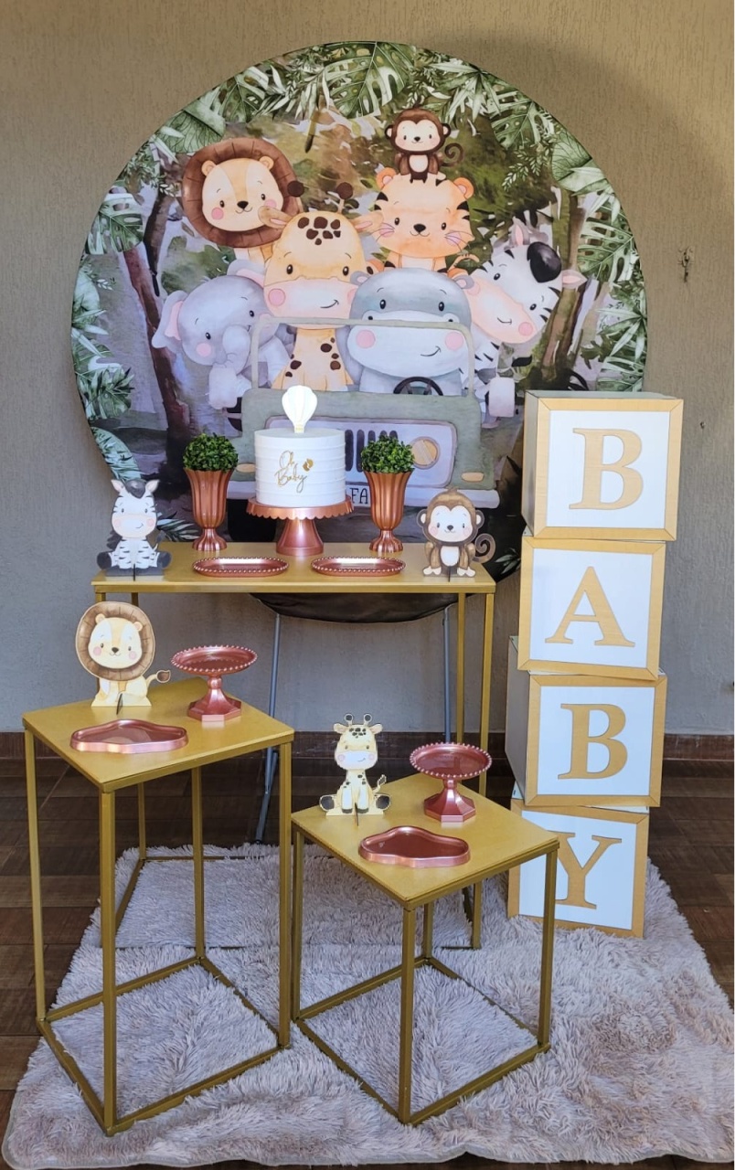 Decoração Safari Baby - Ph Pegue e Monte
