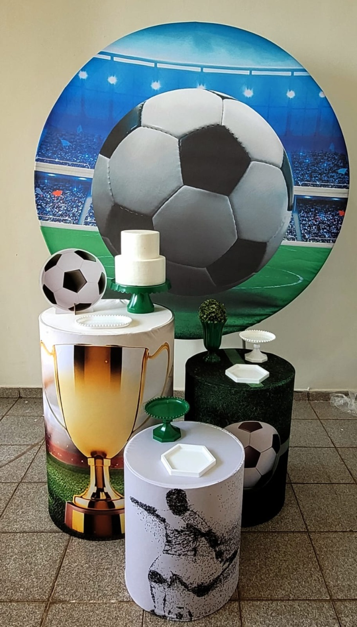 Futebol Kit Prata  - Ph Pegue e Monte