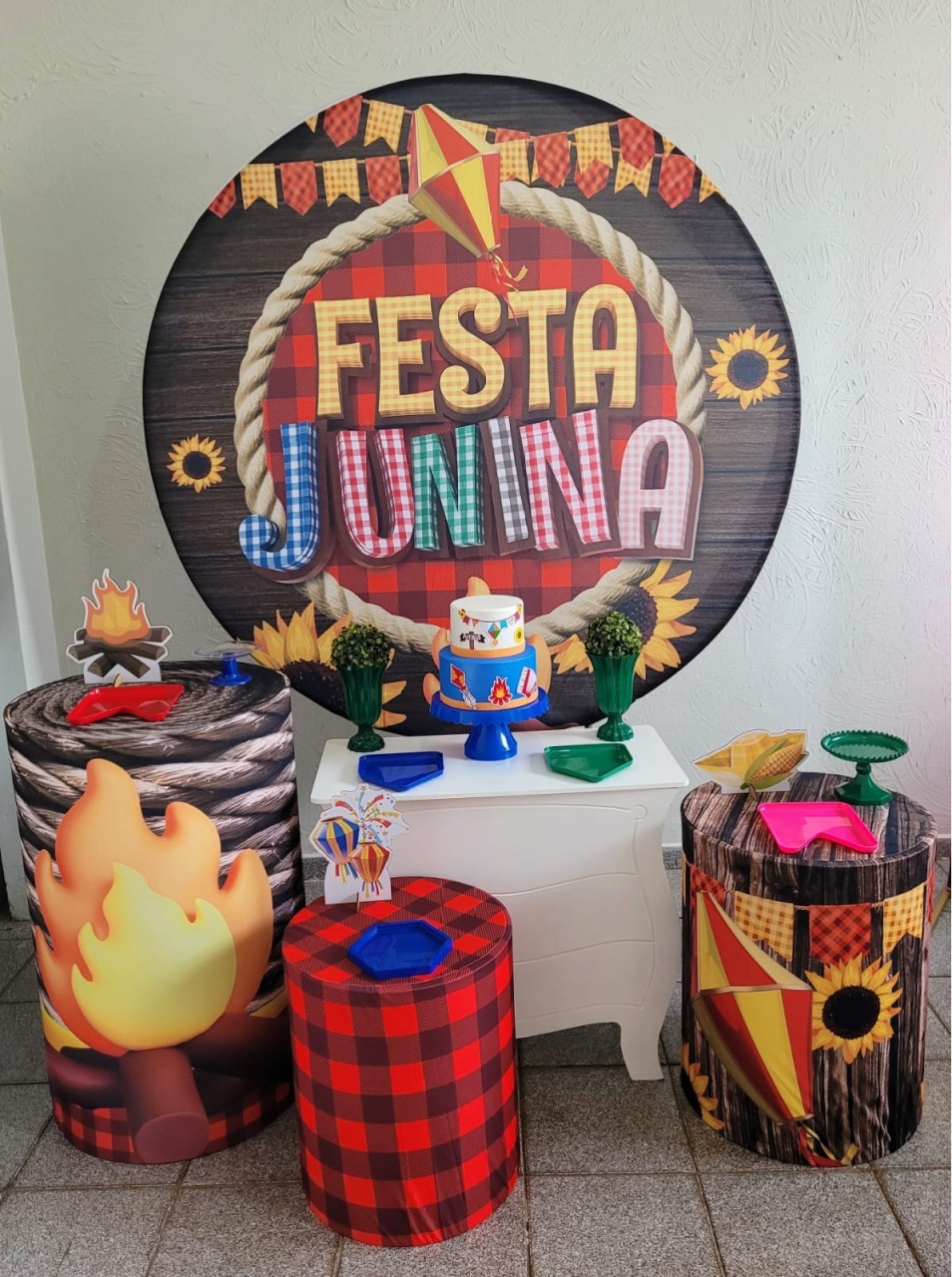 Festa Junina Kit Ouro  - Ph Pegue e Monte