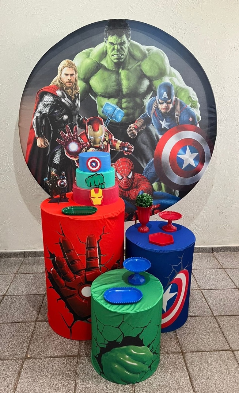 Vingadores 2 Kit Prata  - Ph Pegue e Monte