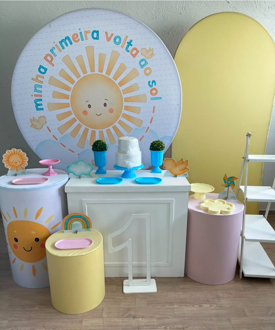 Minha Primeira Volta Ao Sol Kit Diamante - Ph Pegue e Monte