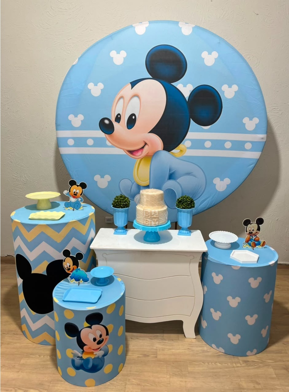 Mickey Baby Kit Ouro - Ph Pegue e Monte