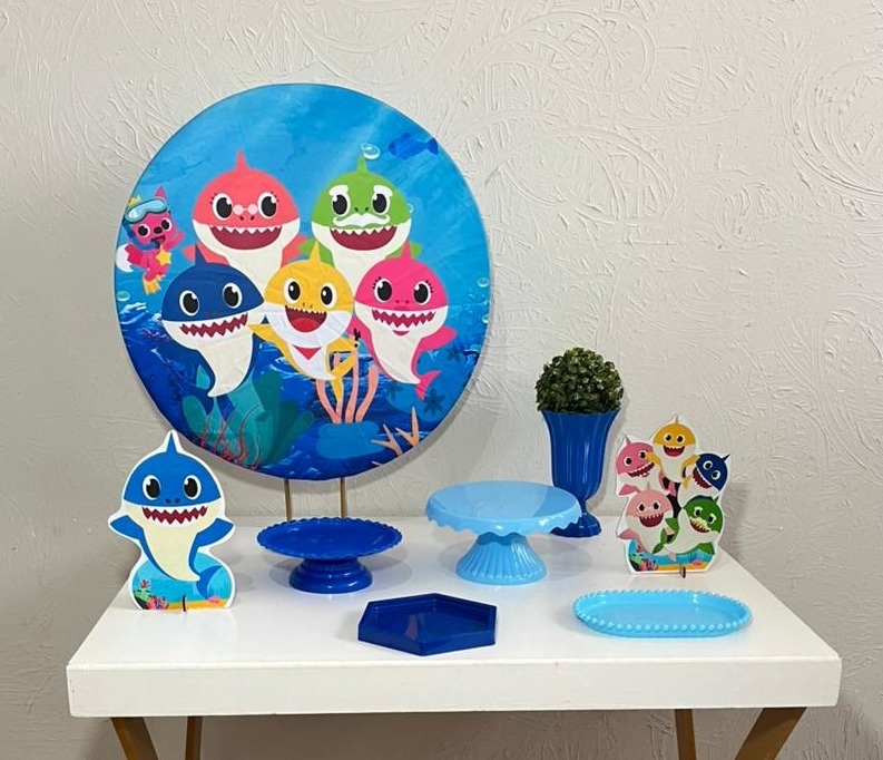 Baby Shark Menino Mini Kit  - Ph Pegue e Monte