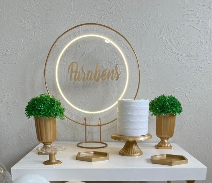 Led Parabéns Mini Kit  - Ph Pegue e Monte