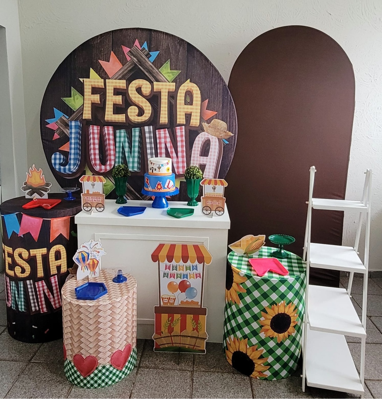 Festa Junina 2 Kit Diamante  - Ph Pegue e Monte