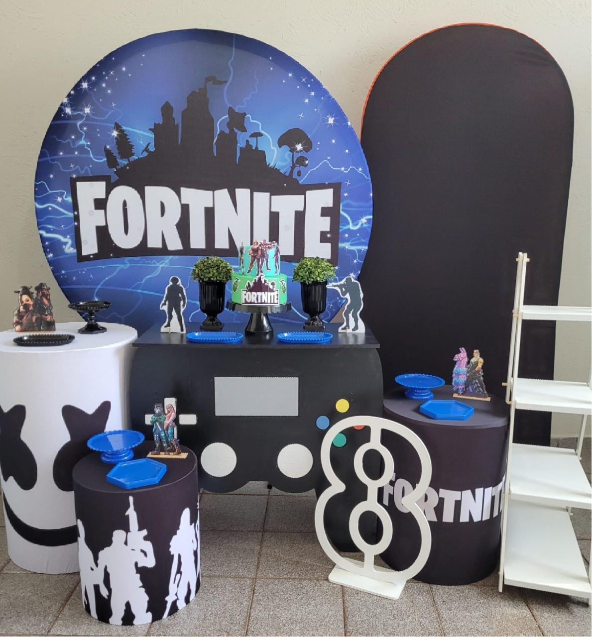 Fortnite Kit Diamante (Mesa Gamer) - Ph Pegue e Monte