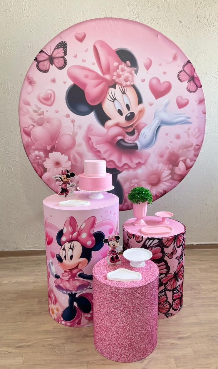 Minnie Rosa Kit Prata - Ph Pegue e Monte
