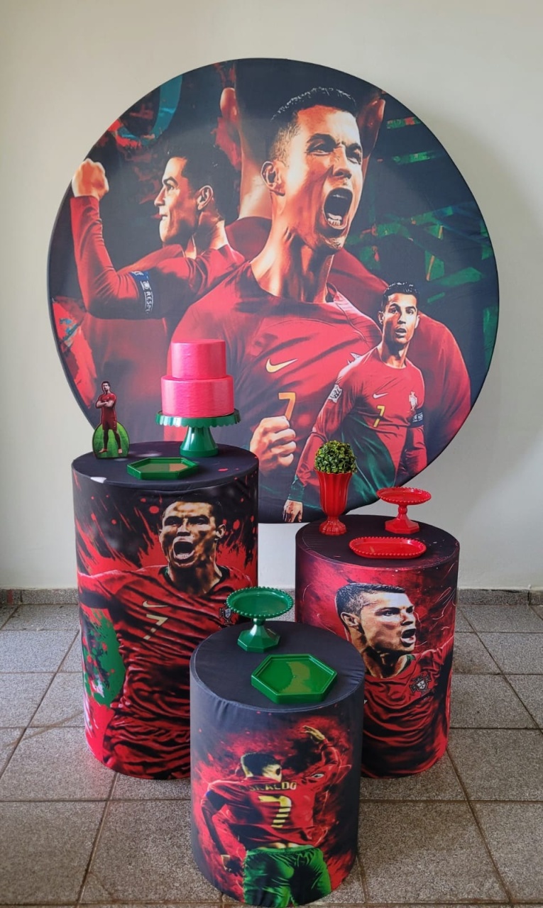 Cristiano Ronaldo Kit Prata  - Ph Pegue e Monte