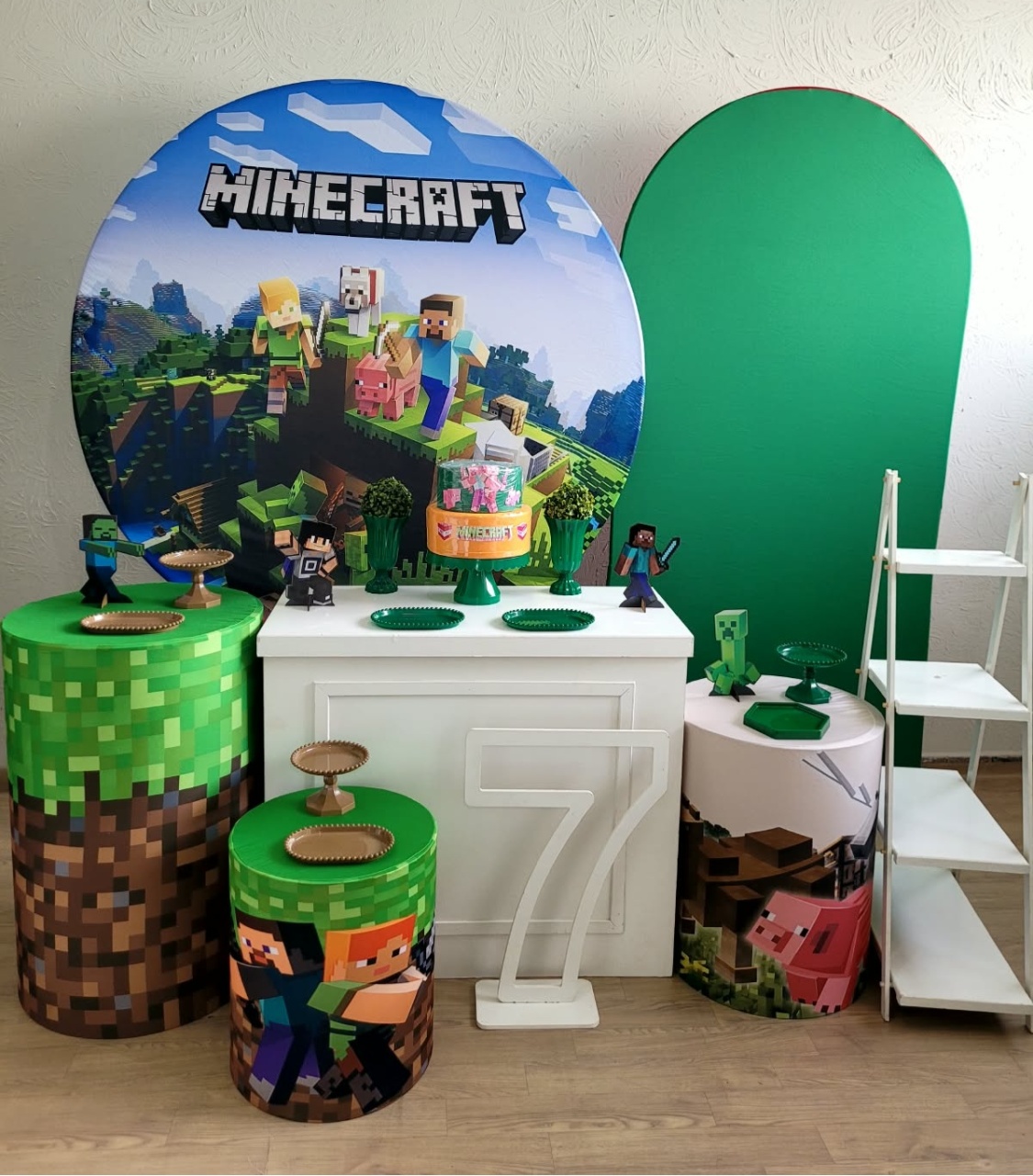 Minecraft Kit Diamante  - Ph Pegue e Monte