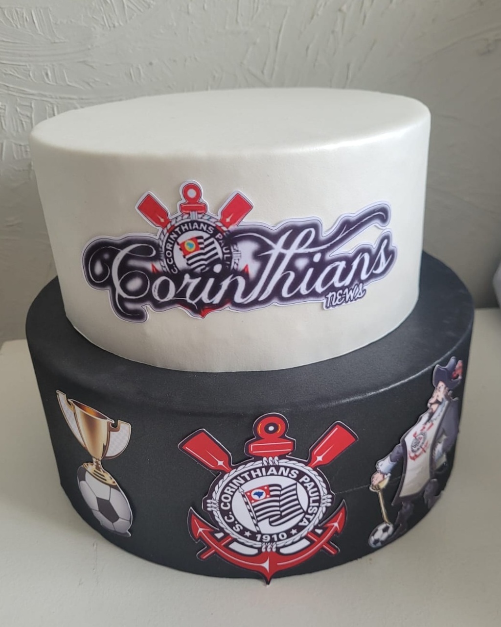Bolo Corinthians - Ph Pegue e Monte