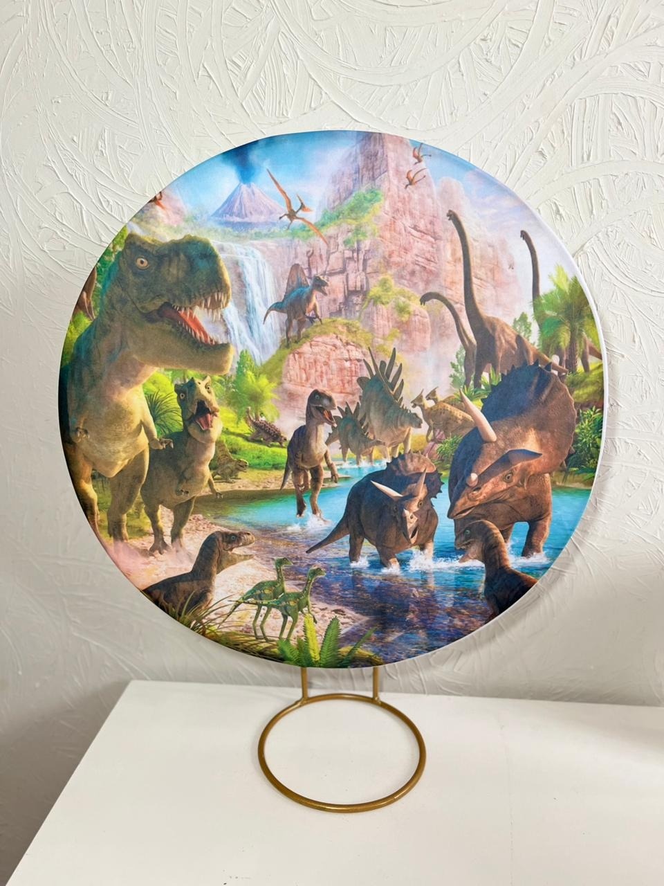 Capa Mini Painel 50X50 - Dinossauro - Ph Pegue e Monte