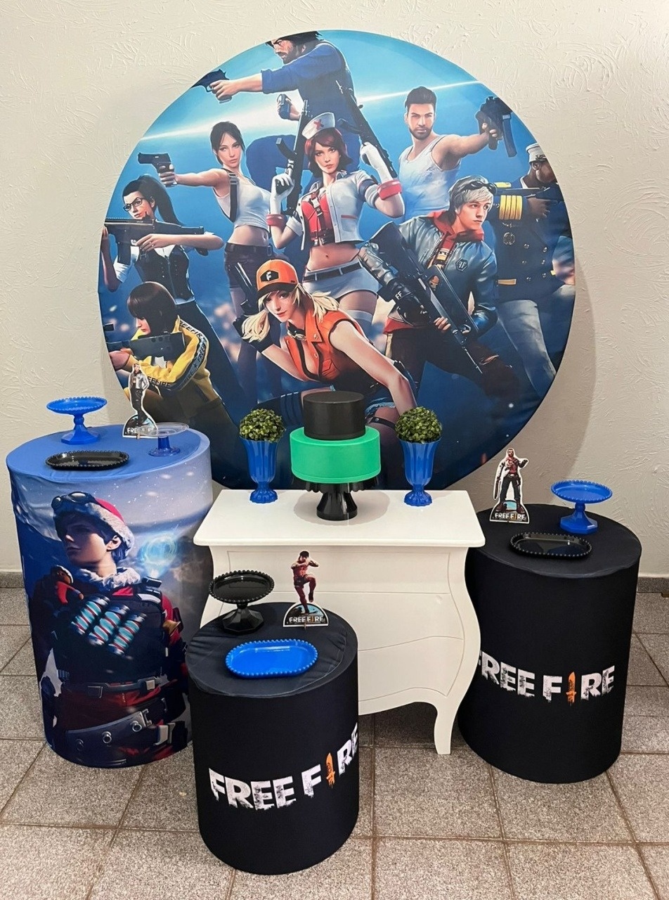Free Fire Kit Ouro - Ph Pegue e Monte