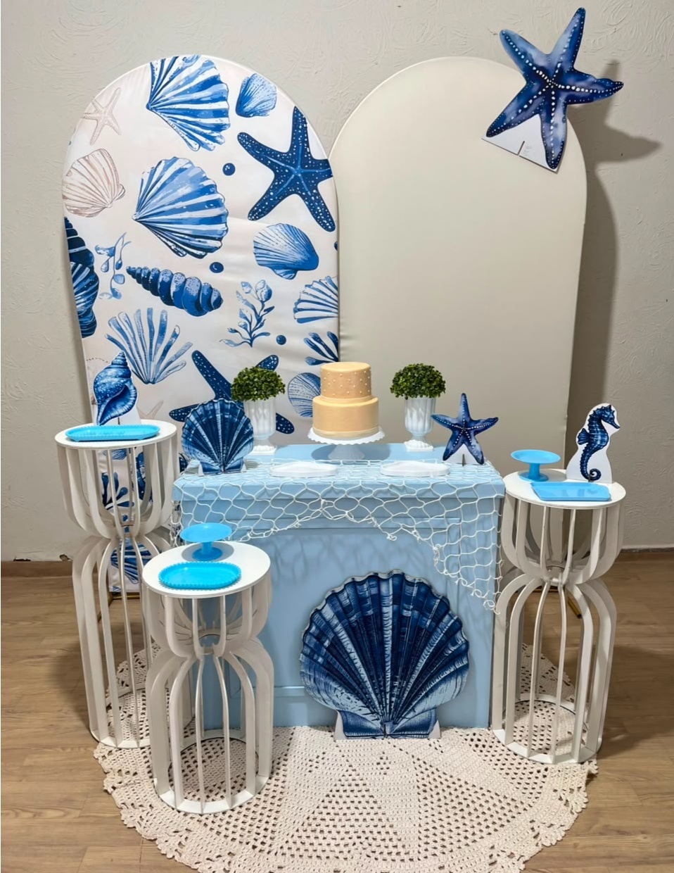 Decoração Azul Fundo Do Mar 7 - Ph Pegue e Monte