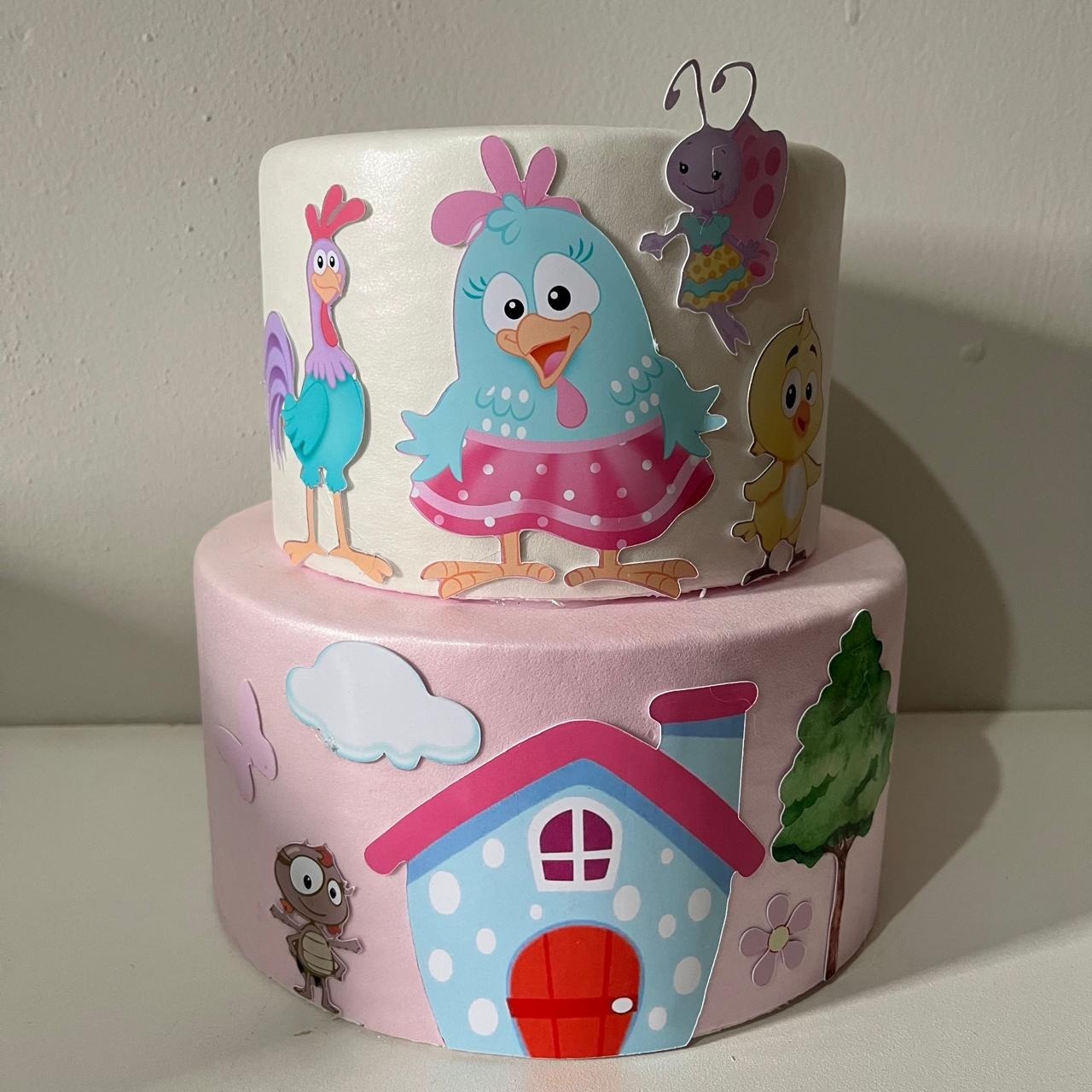 Bolo Galinha Pintadinha - Ph Pegue e Monte