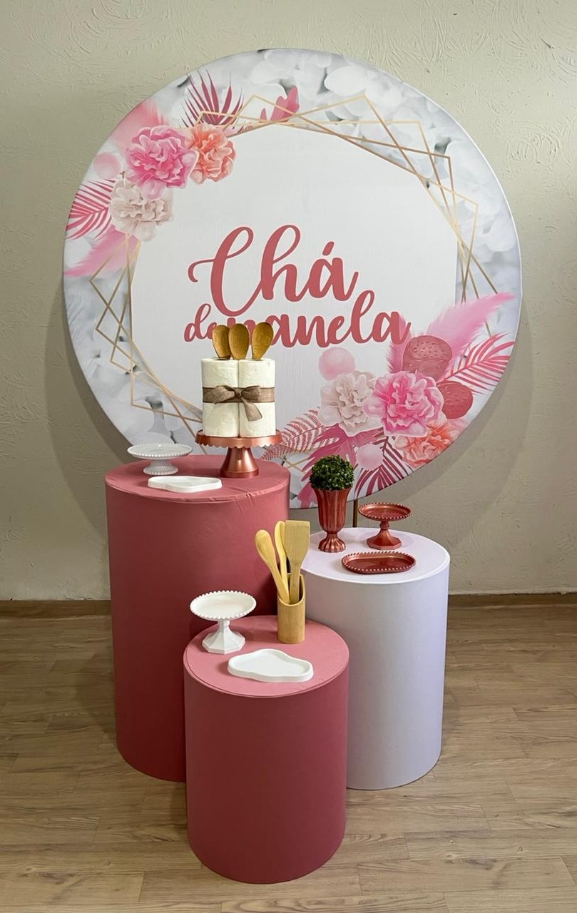 Chá de Panela Rose Kit Prata - Ph Pegue e Monte