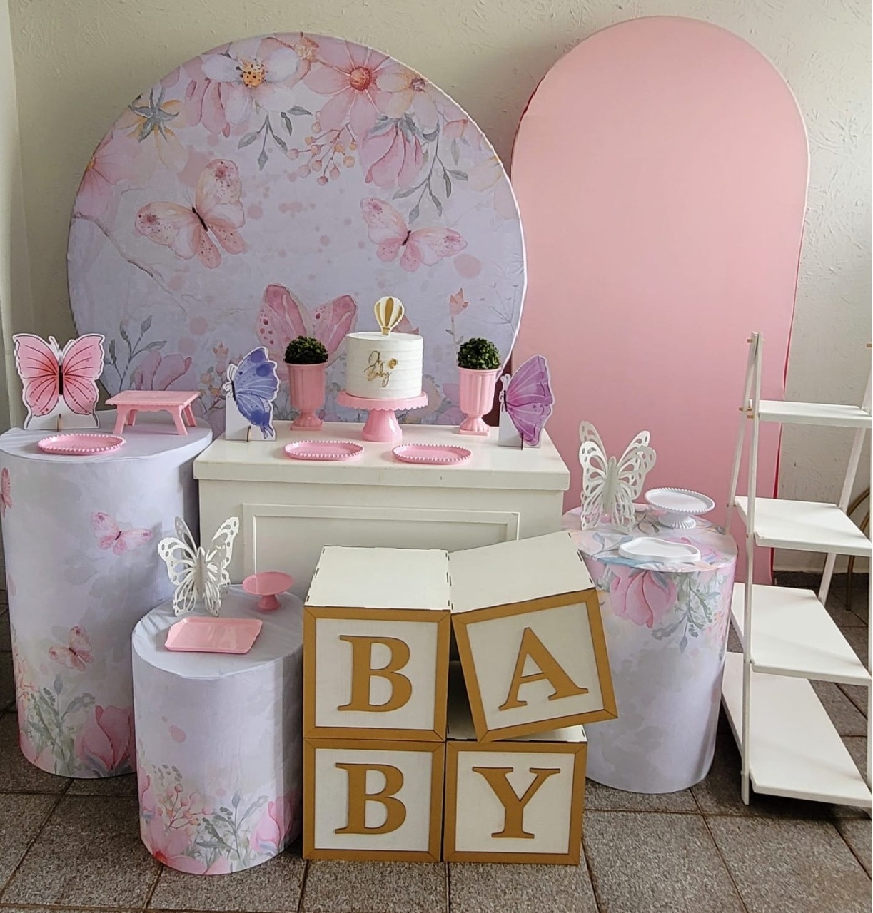 Borboleta Rosa Baby - Ph Pegue e Monte