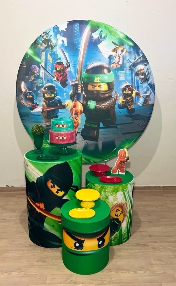 Ninjago Kit Prata  - Ph Pegue e Monte
