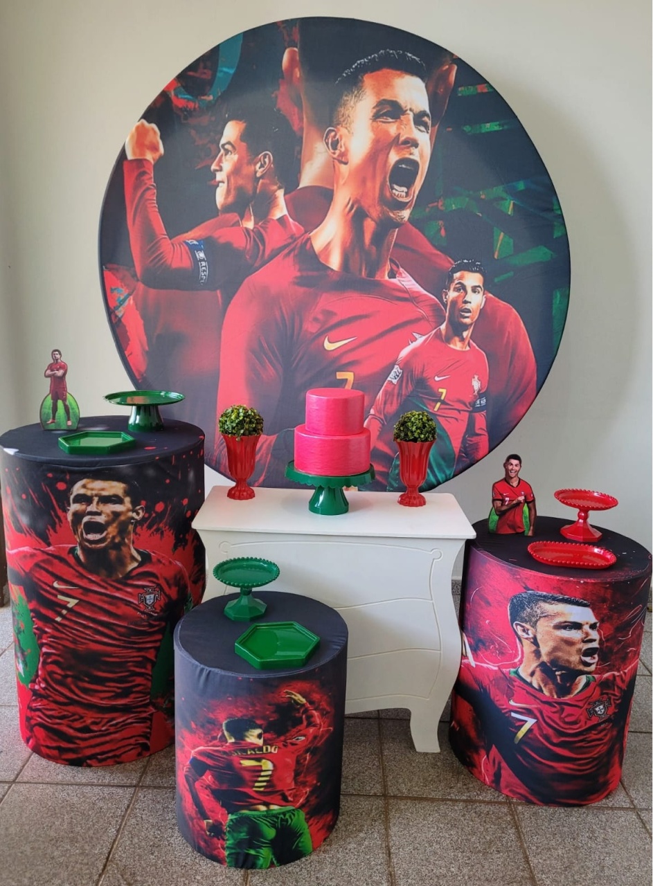 Cristiano Ronaldo Kit Ouro  - Ph Pegue e Monte