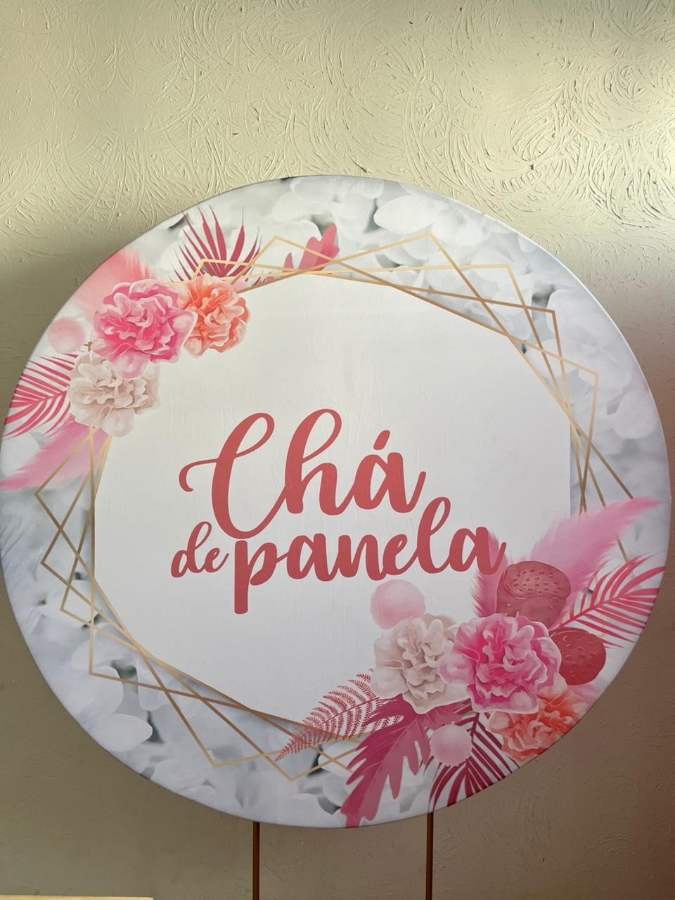 Capa Painel Redondo 1,50 Chá de Panela - Ph Pegue e Monte