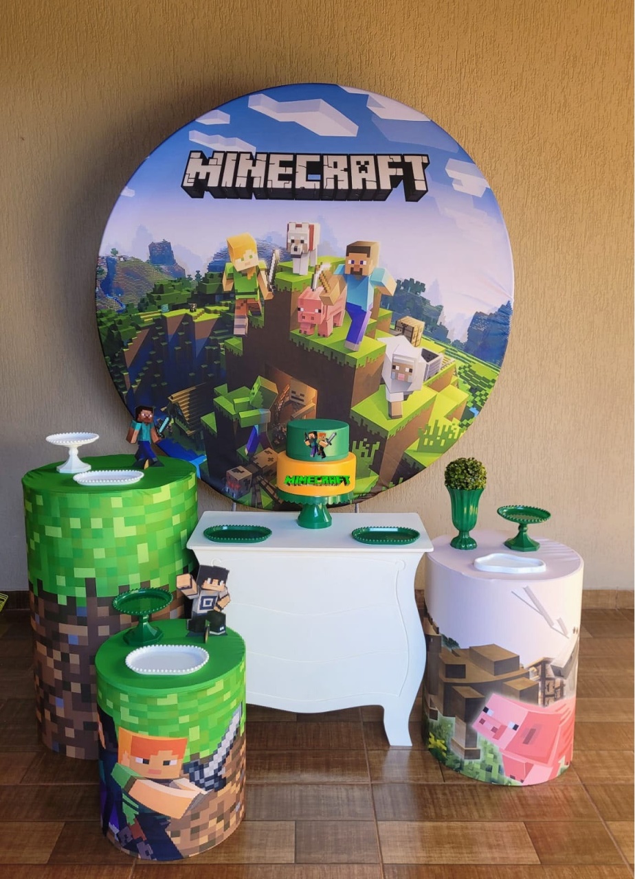 Kit Ouro Minecraft - Ph Pegue e Monte