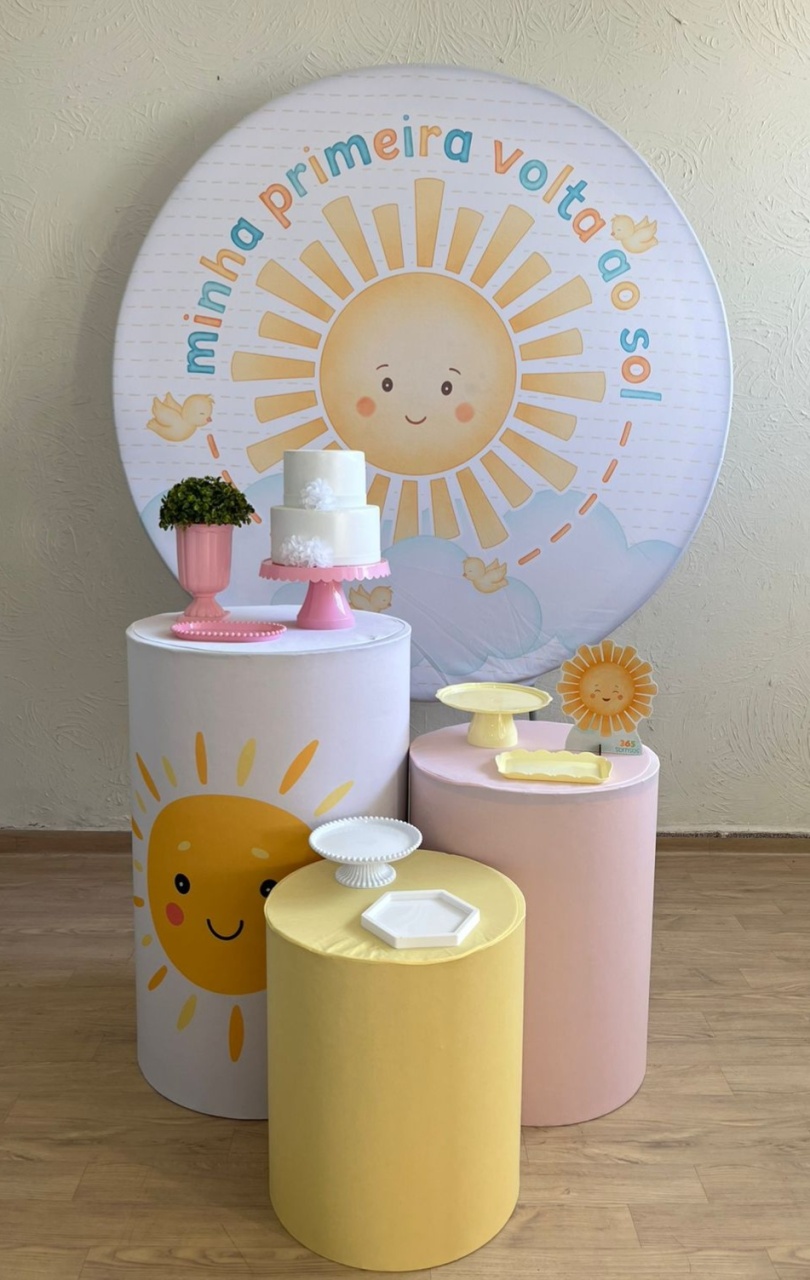 Minha Primeira Volta Ao Sol Kit Prata  - Ph Pegue e Monte