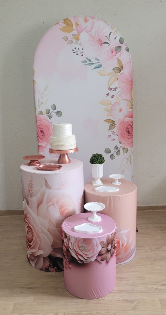 Floral Romano Kit Prata - Ph Pegue e Monte