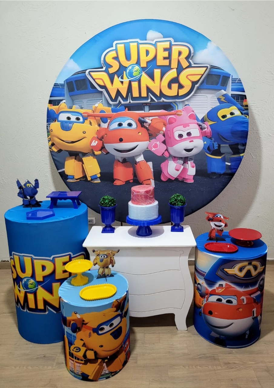 Super Wings Kit Ouro - Ph Pegue e Monte