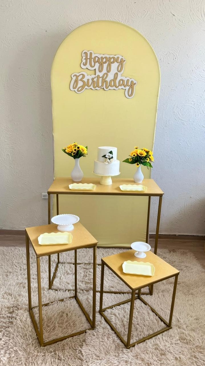 Decoração Amarelo (Girassol) - Ph Pegue e Monte