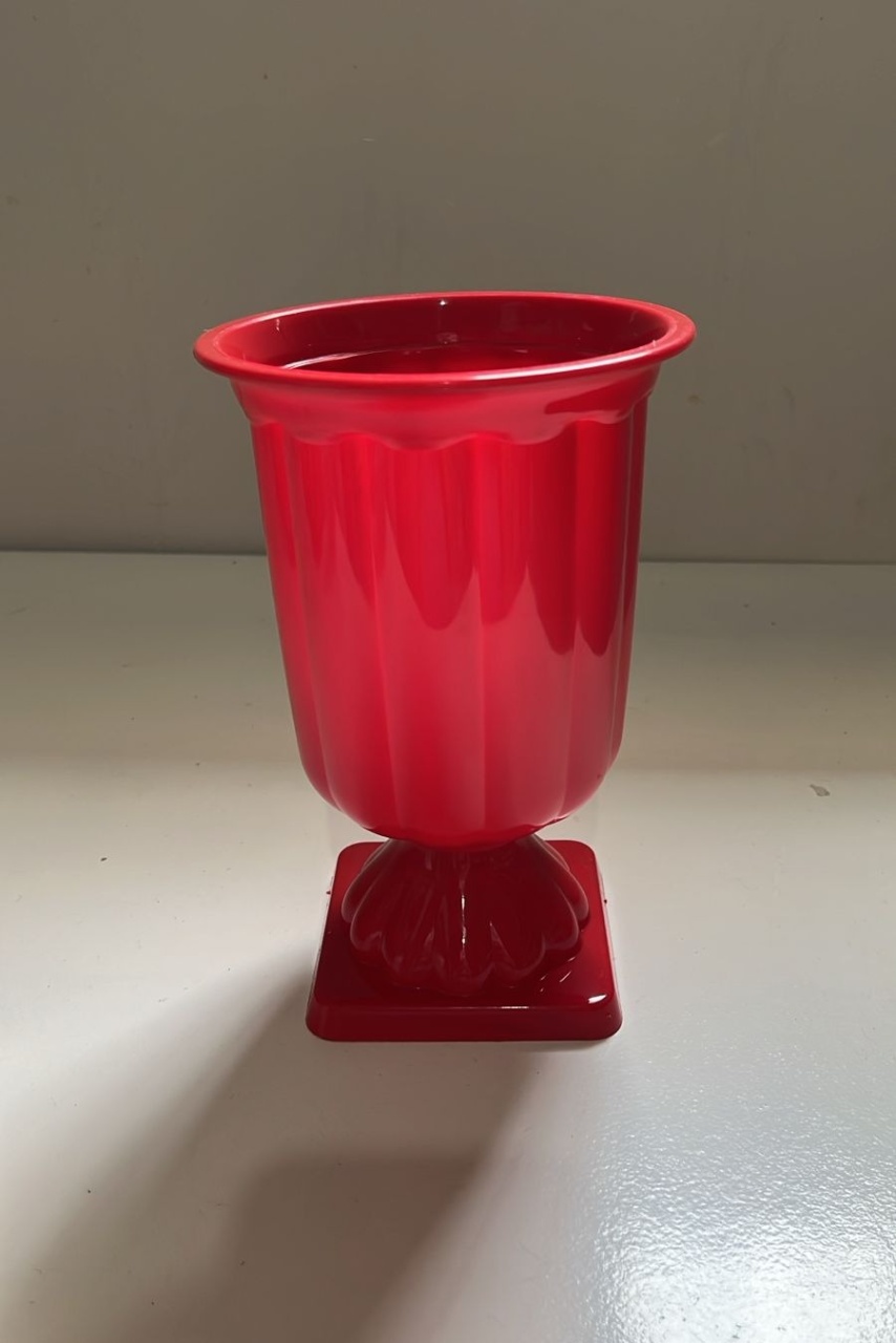 Vaso Grego Vermelho - Ph Pegue e Monte