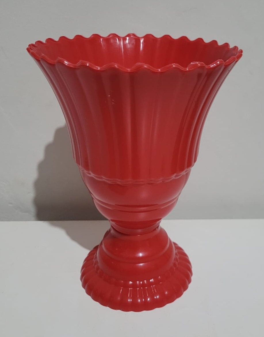 Vaso Real Vermelho  - Ph Pegue e Monte